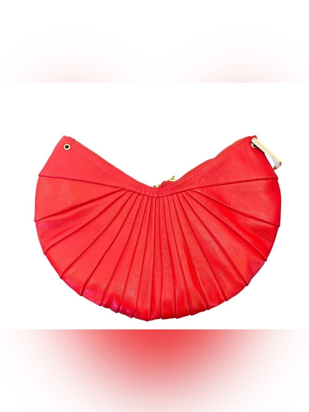 Cult Gaia Red  Leather  Bag - Picture 2 of 7